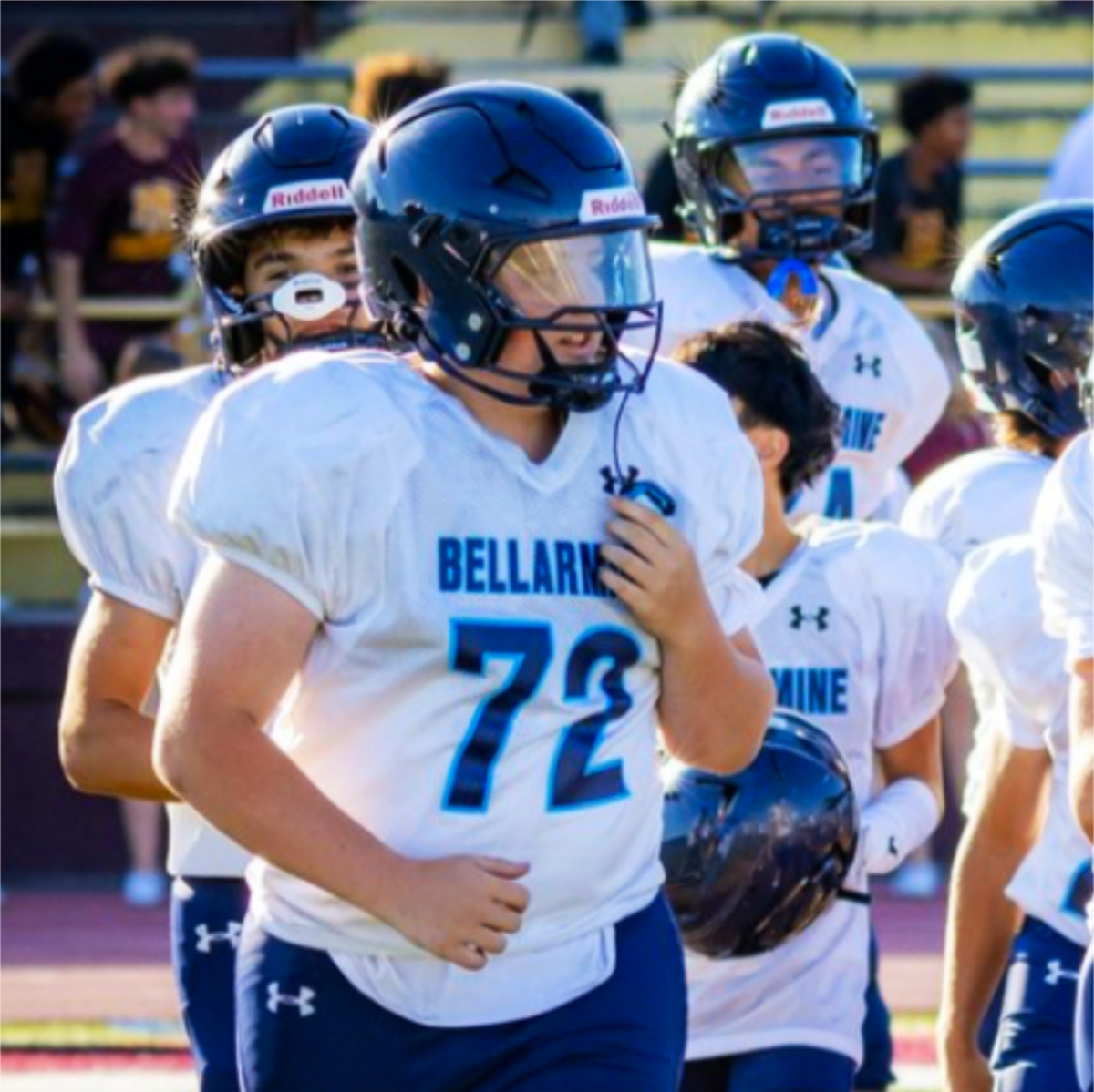 Mark · number 72 · Bellarmine